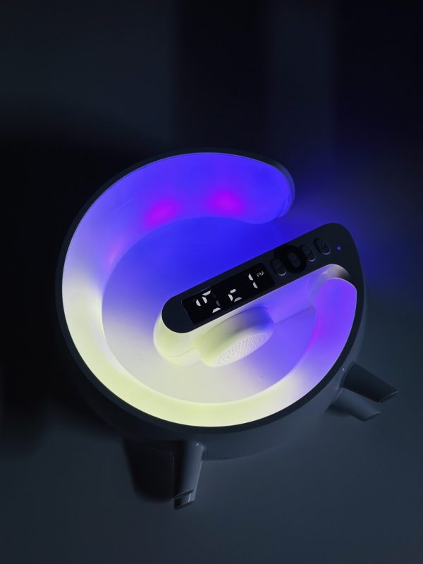 G63 Atmosphere RGB Light Bluetooth Speaker With Wireless Charging - Image 4