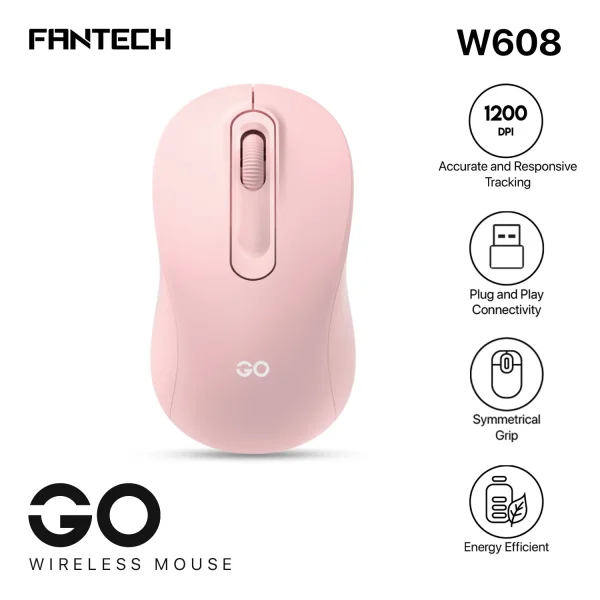 Fantech-Go-W608-Wireless-Mouse