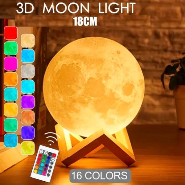 Rechargeable-3D-Moon-Lamp