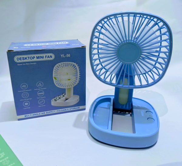 Portable Mini Handheld USB Charging Fan With Nigh Light